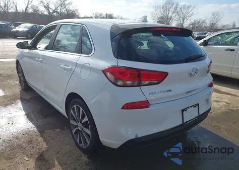 2019 Hyundai Elantra Gt from USA, damaged, VIN KMHH35LE8KU091783